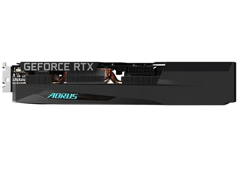 Immagine pubblicata in relazione al seguente contenuto: GIGABYTE introduce la video card GeForce RTX 3060 Ti AORUS Elite | Nome immagine: news31843_GIGABYTE-GeForce-RTX-3060-Ti-AORUS Elite_3.jpg